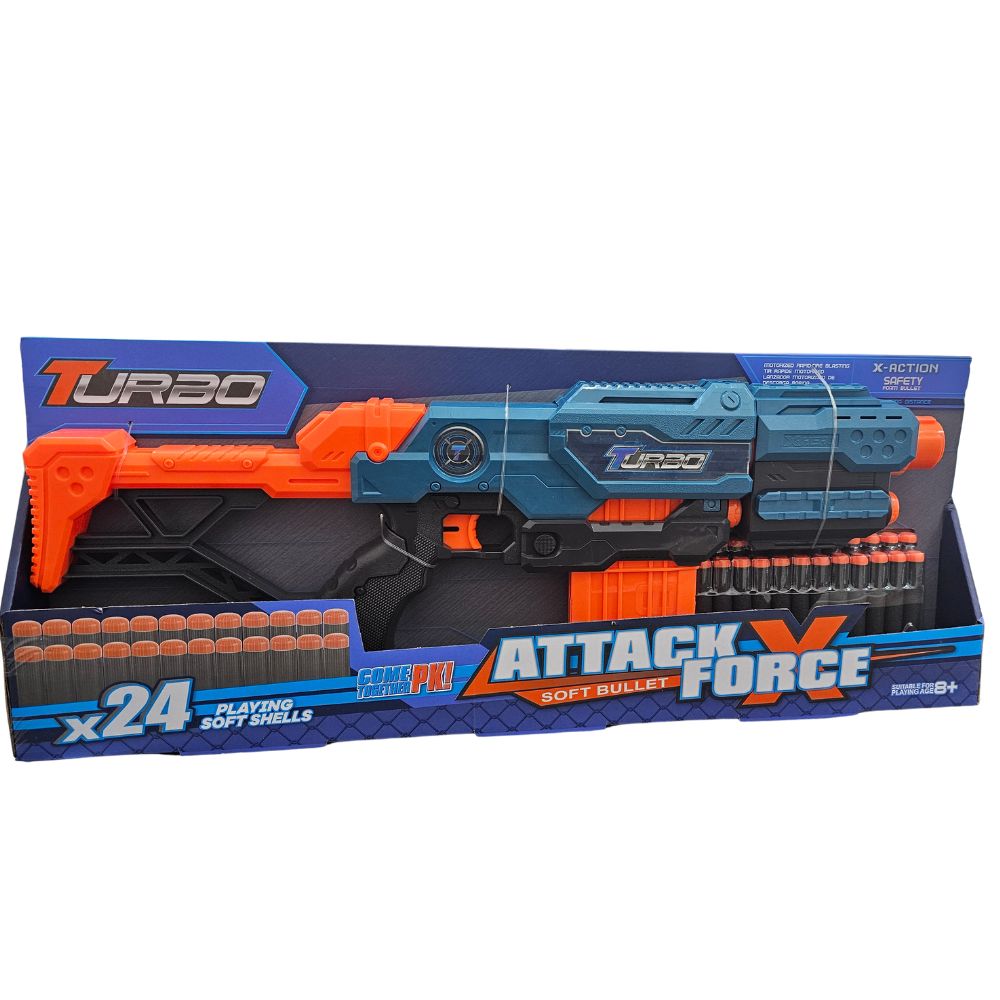 Attack Force 53cm Soft Bullet Blaster Toy Lebanon
