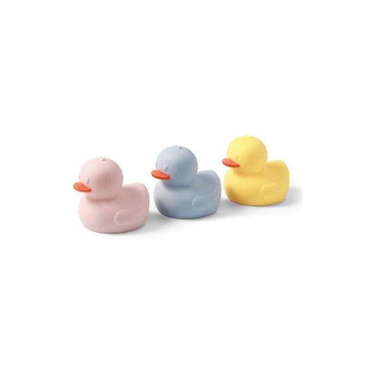 Babyono Silicone Bath Ducks: Hygienic & Splashy Fun