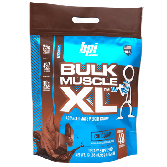 BPI Sports Bulk Muscle XL – Advanced Mass Weight Gainer (48 Servings)