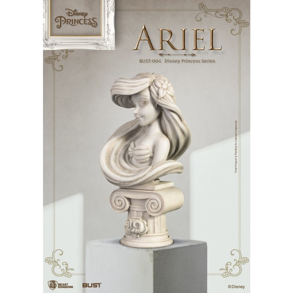 Disney Princess Series-Ariel Bust Figure by Beast Kingdom - Medaid International