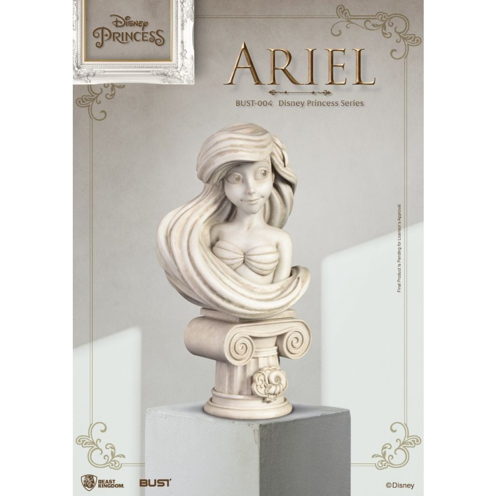 Disney Princess Series-Ariel Bust Figure by Beast Kingdom - Medaid International