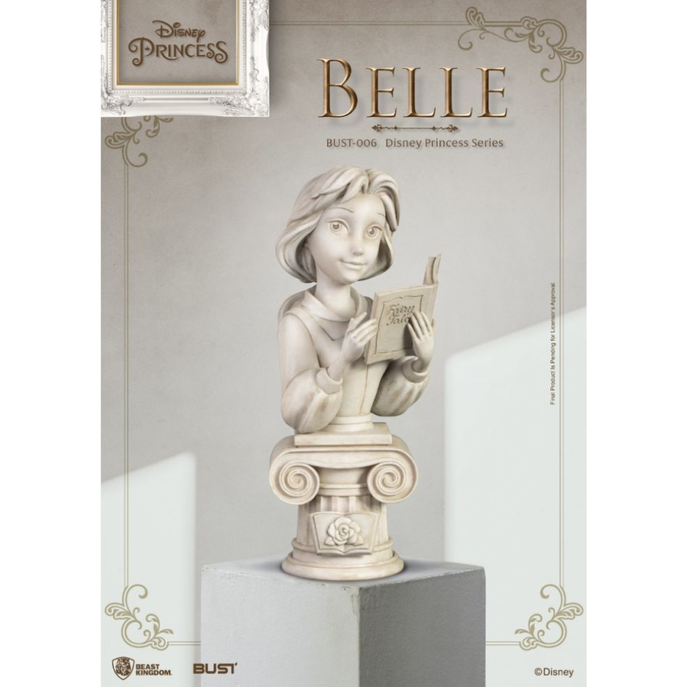 Disney Princess Series-Belle BUST Figure by Beast Kingdom - Medaid International