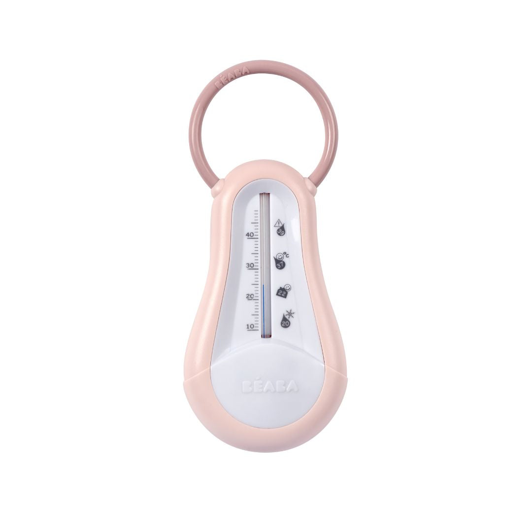 Béaba Lotus Digital Bath & Room Thermometer Pink