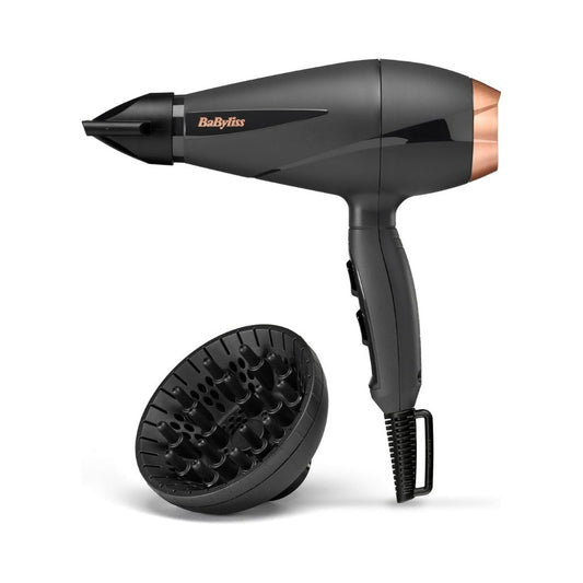 BaByliss Hair Dryer with Diffuser and Concentrator 6709DE
