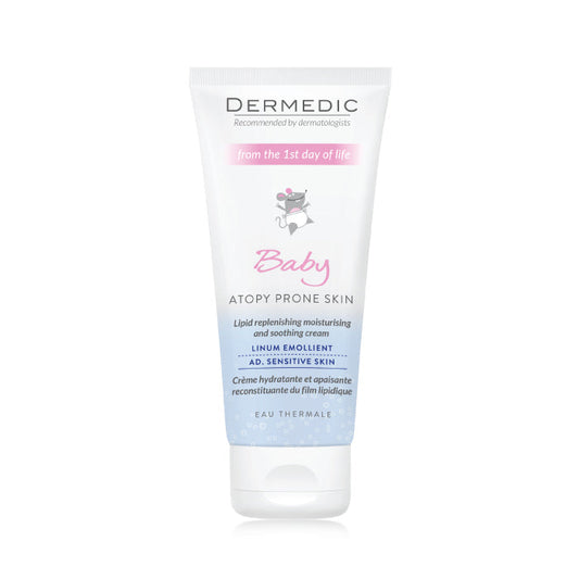 Dermedic Linum Baby Lipid Replenishing Moisturising And Soothing Cream 1st Day Of Life - 100 ml - Medaid International