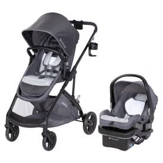 BabyTrend -Sonar Switch 6in1 Modular Travel System - With EZ-Lift Plus  -  Infant Car Seat  Base Included - Desert Cloud