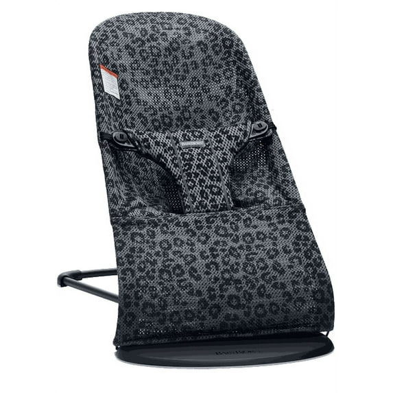 Babybjorn - Bouncer Bliss Mesh - Anthracite Leopard