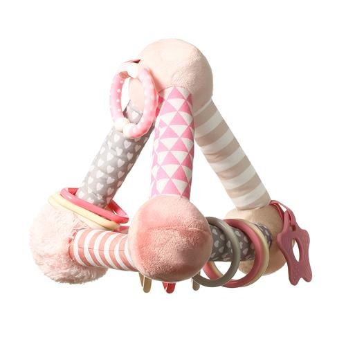 Babyono Pink Pyramid Educational Toy