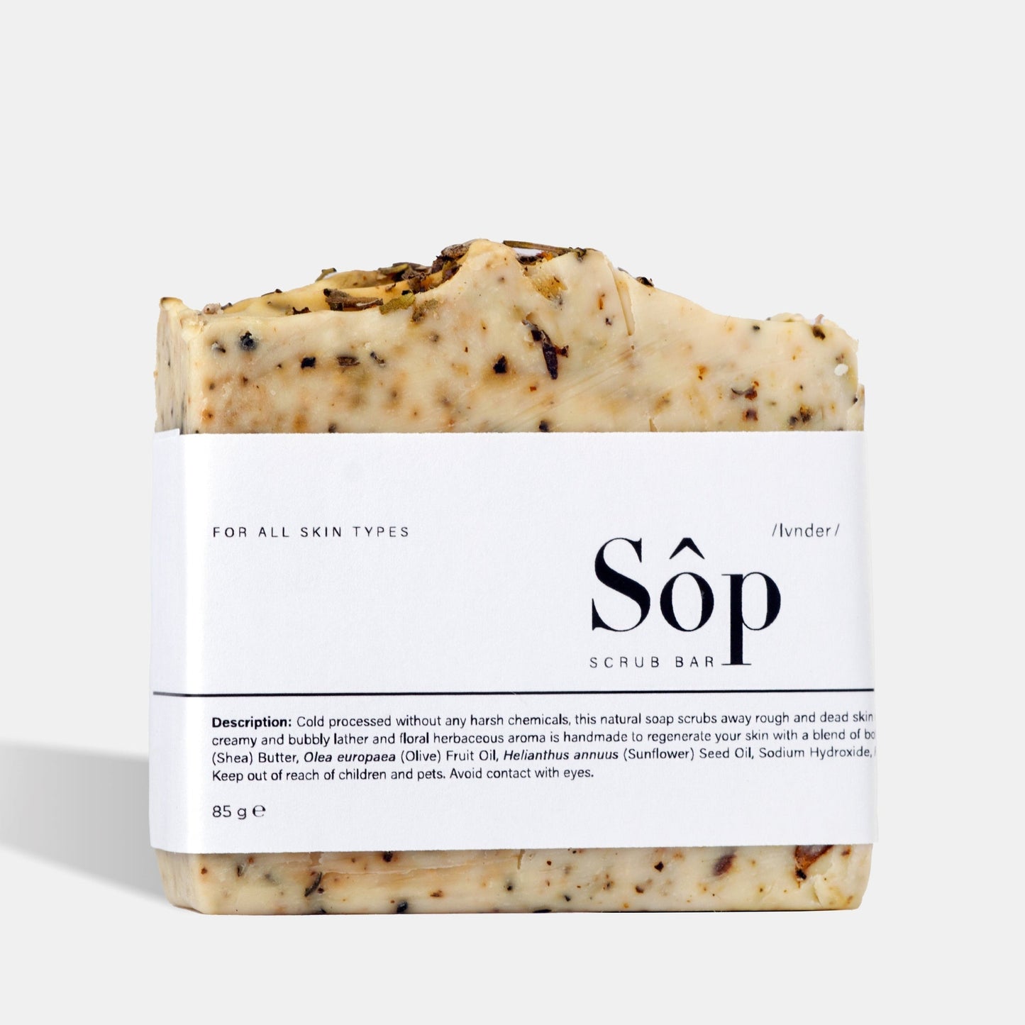 Sôp Lavender Scrub Bar
