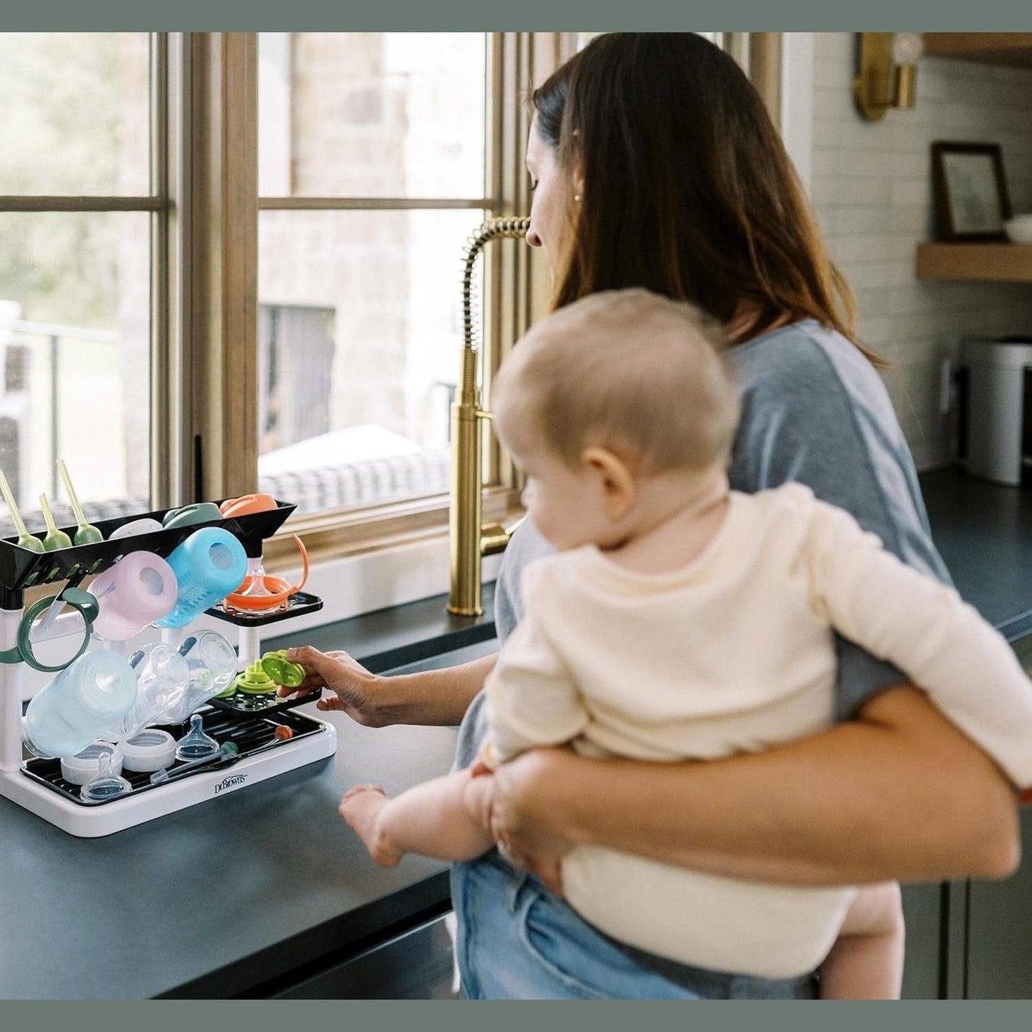 Dr. Brown’s Drying Tower – Countertop Bottle Dryer