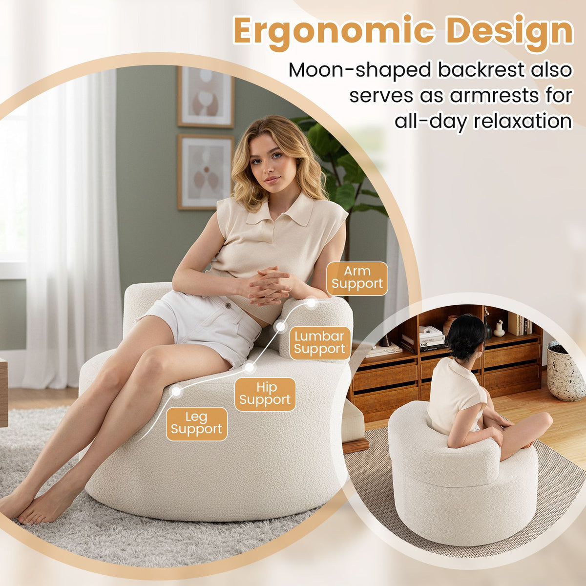 Costway Bean Bag Chair