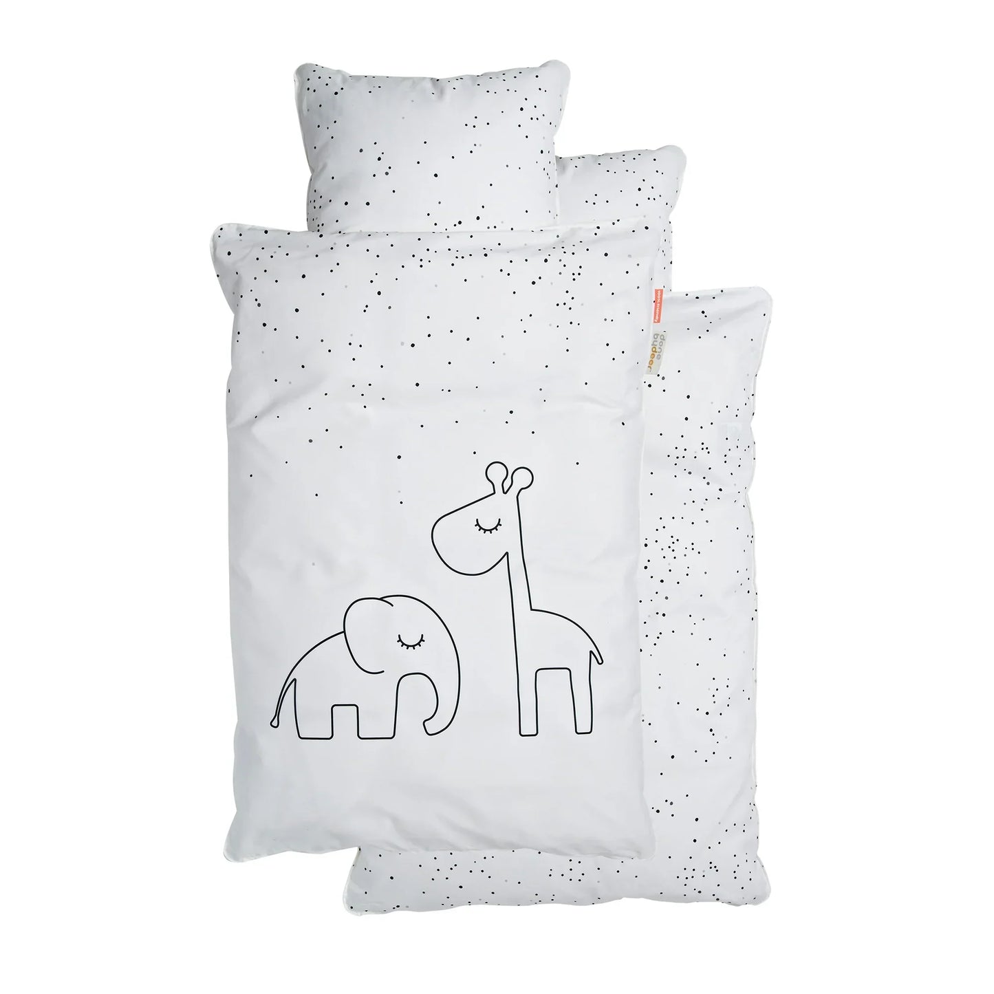 Done By Deer Bedlinen White Organic Cotton Bedding Set