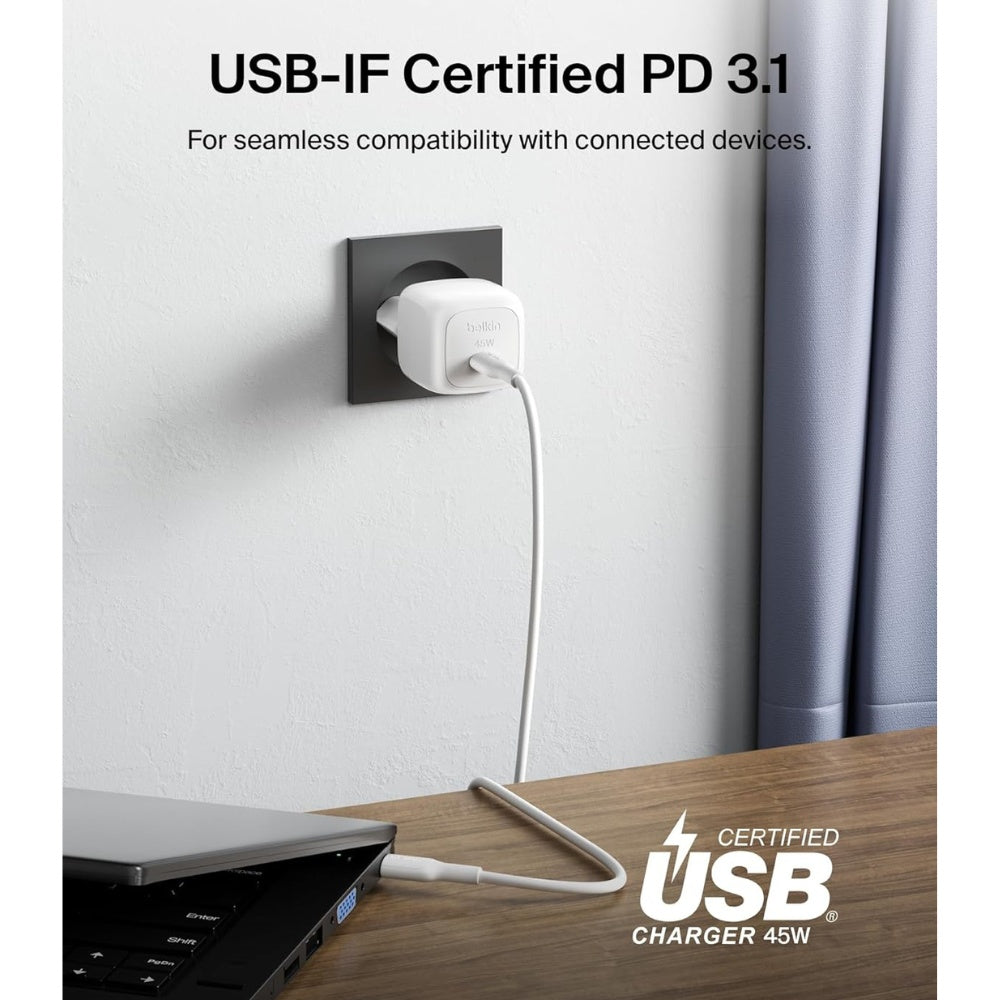 Belkin Compact USB-C Charger 45W