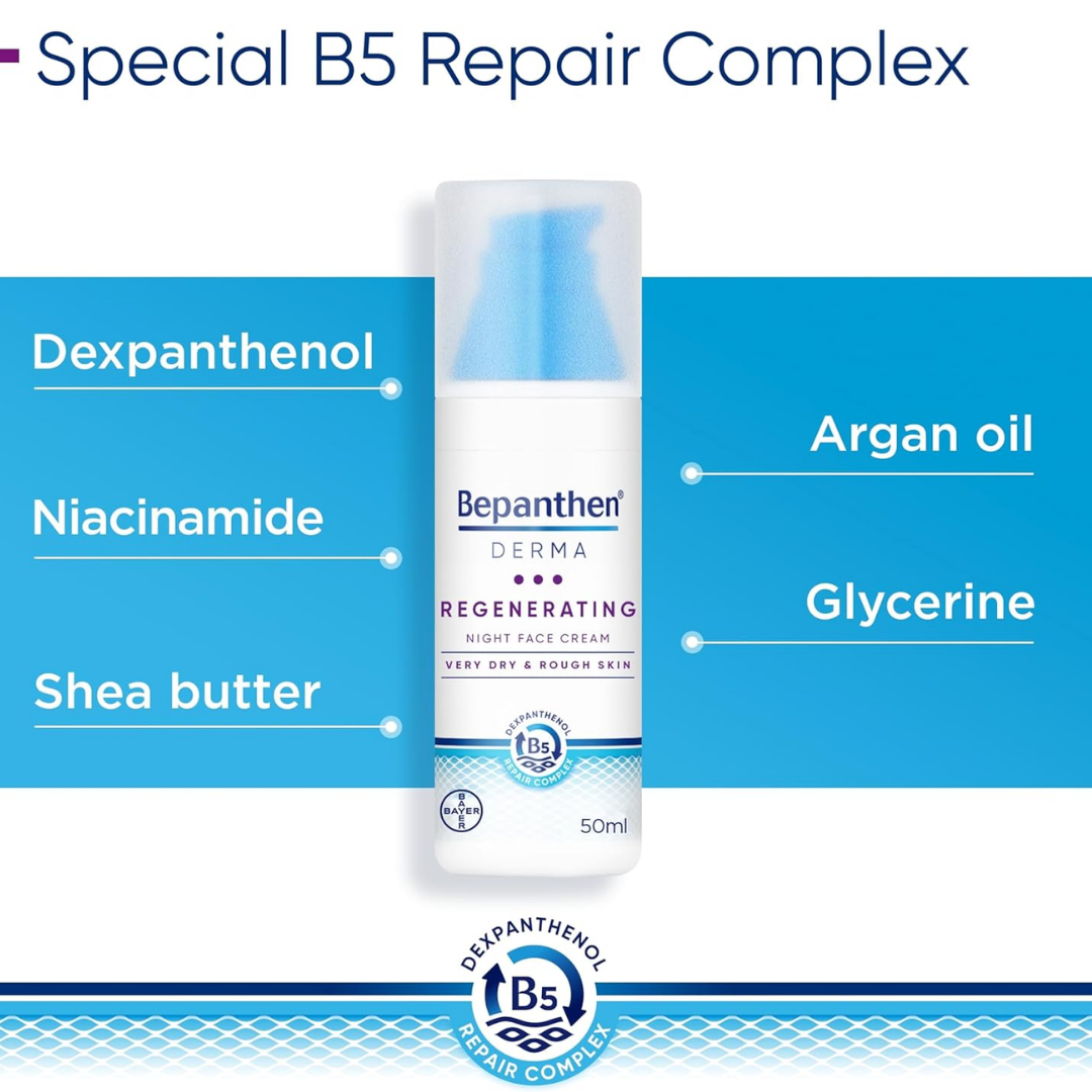Bepanthen Derma Regenerating Night Face Cream