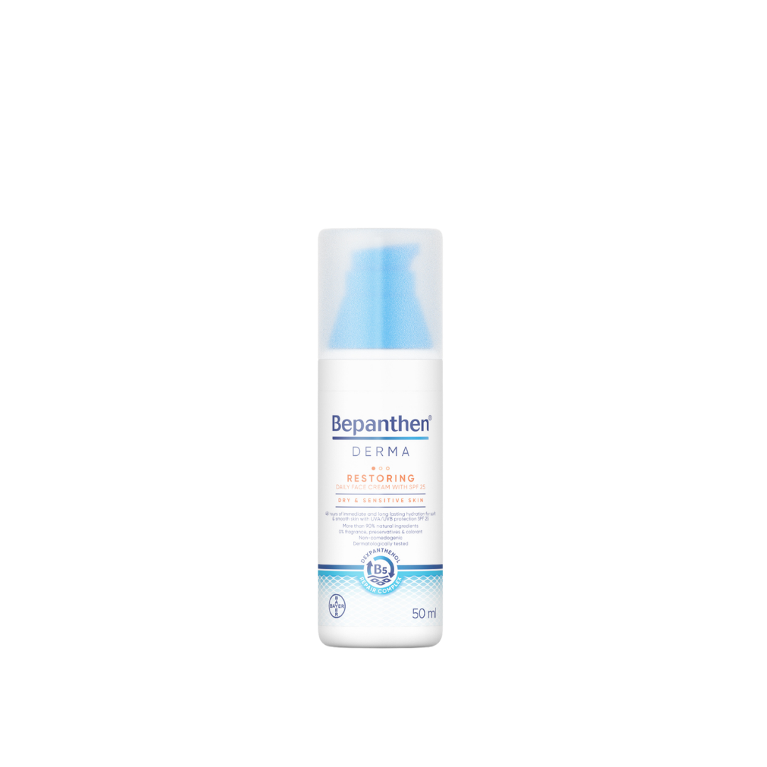 Bepanthen Derma Restoring Daily Face Cream SPF25
