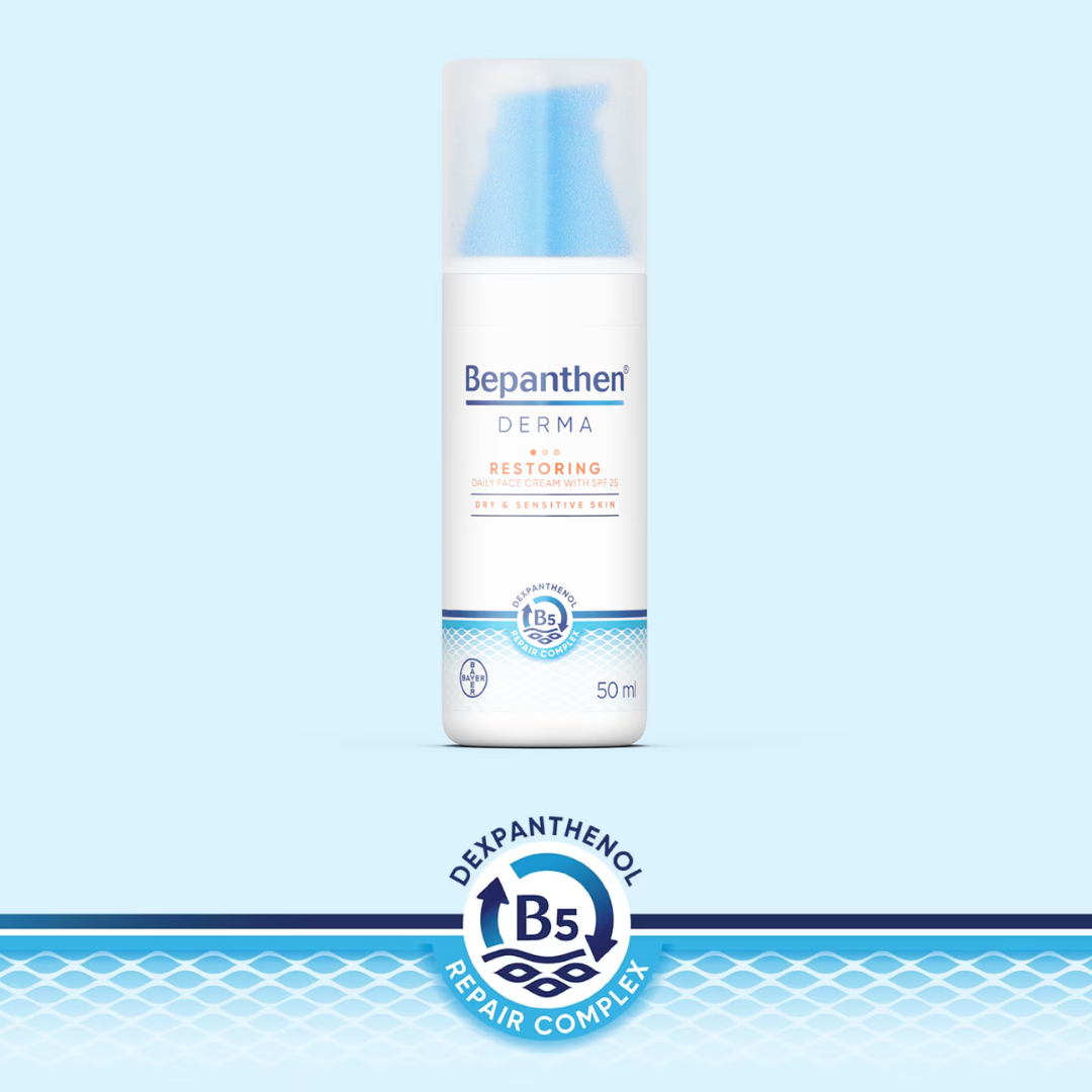 Bepanthen Derma Restoring Daily Face Cream SPF25