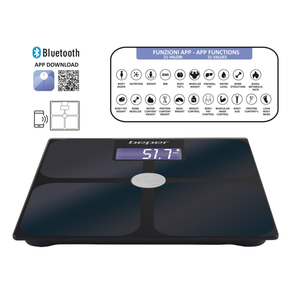 Beper Bioelectrical Impedance Body Scale