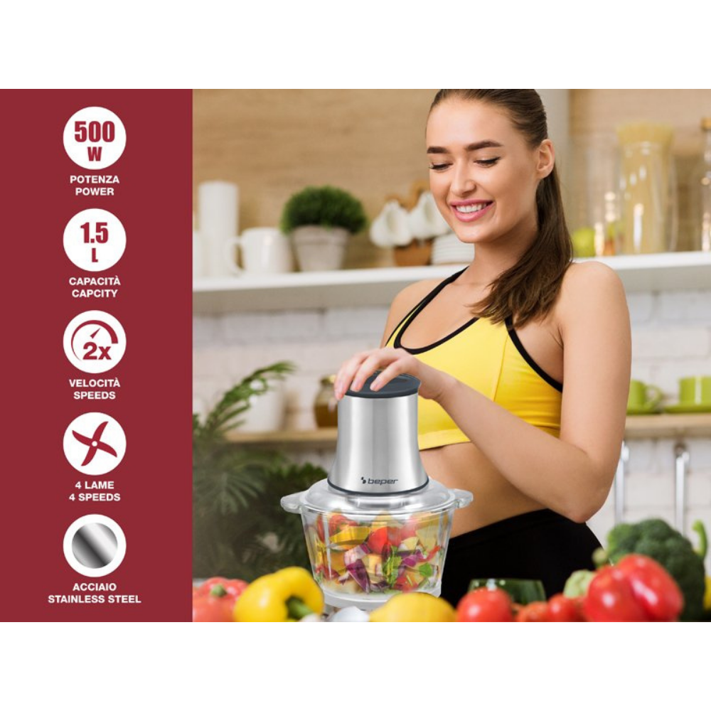Beper Glass Chopper