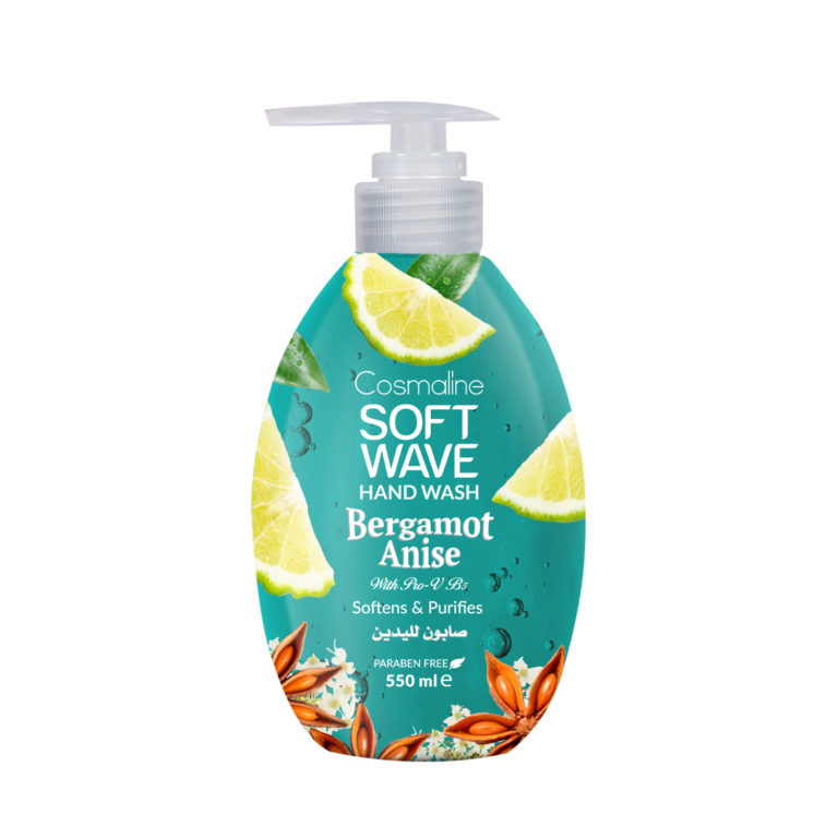 Soft Wave Liquid Soap Bergamot Anise 550ml - Medaid