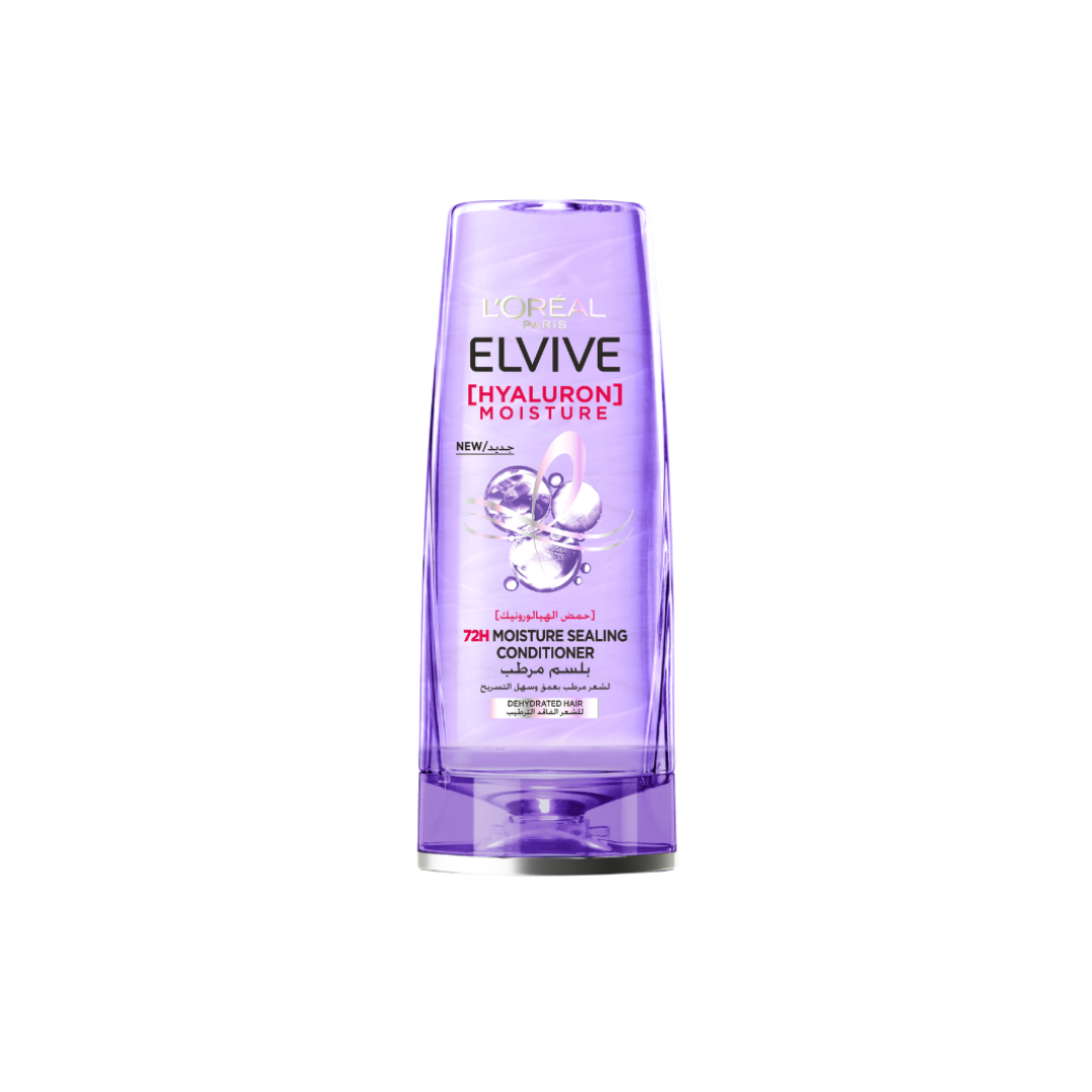 L’Oréal Paris Elvive 72H Hyaluron Moisture Sealing Conditioner for Dehydrated Hair 200ml