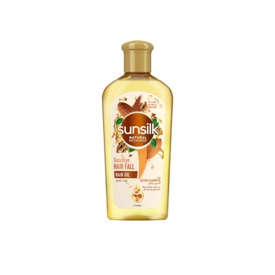 Sunsilk Hair Oil Goodbye Hair Fall Castor & Almond 250 ml