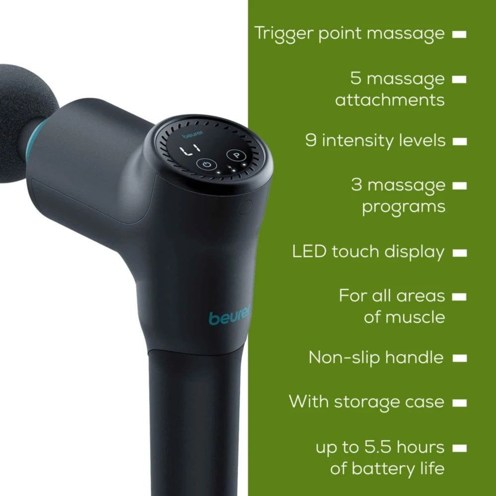 Beurer 9 intensity levels Massage gun MG185