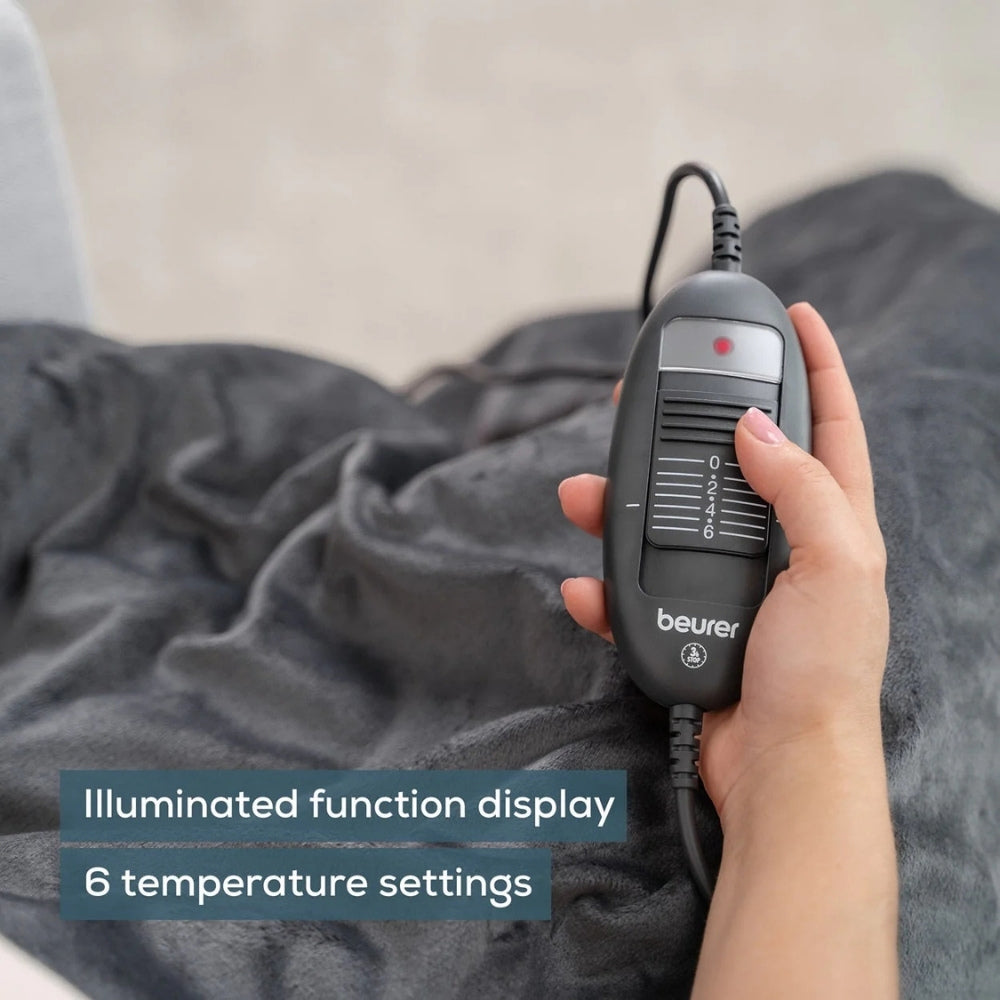 Beurer Cosy Electric Heated Over Blanket Limited Edition