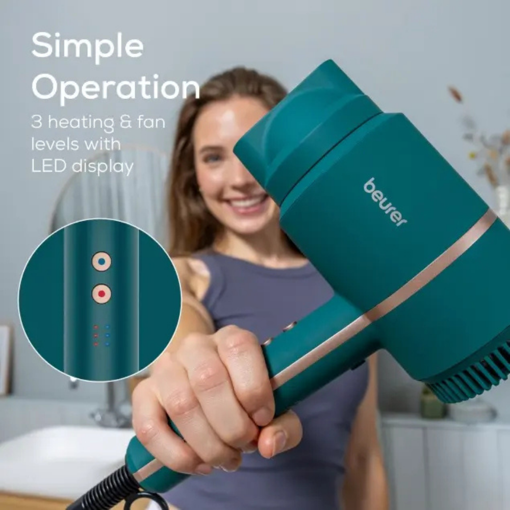 Beurer Compact Ionic Hair Dryer HC35