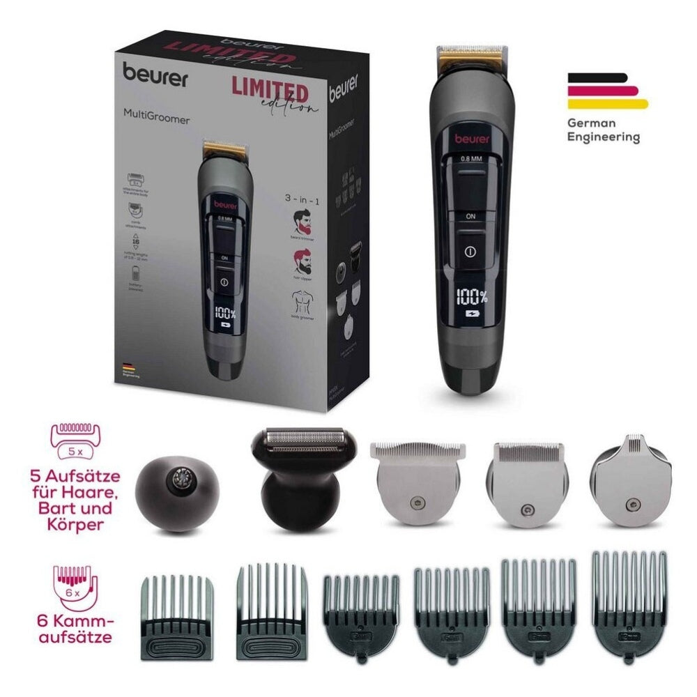 Beurer Multigroomer Shaver and Trimmer Limited Edition MN9X