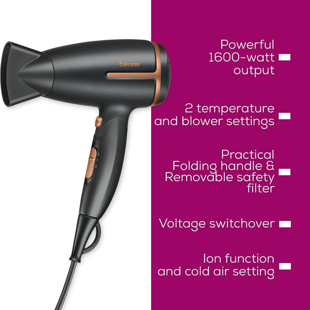 Beurer Travel Hair Dryer Limited Edition HC25