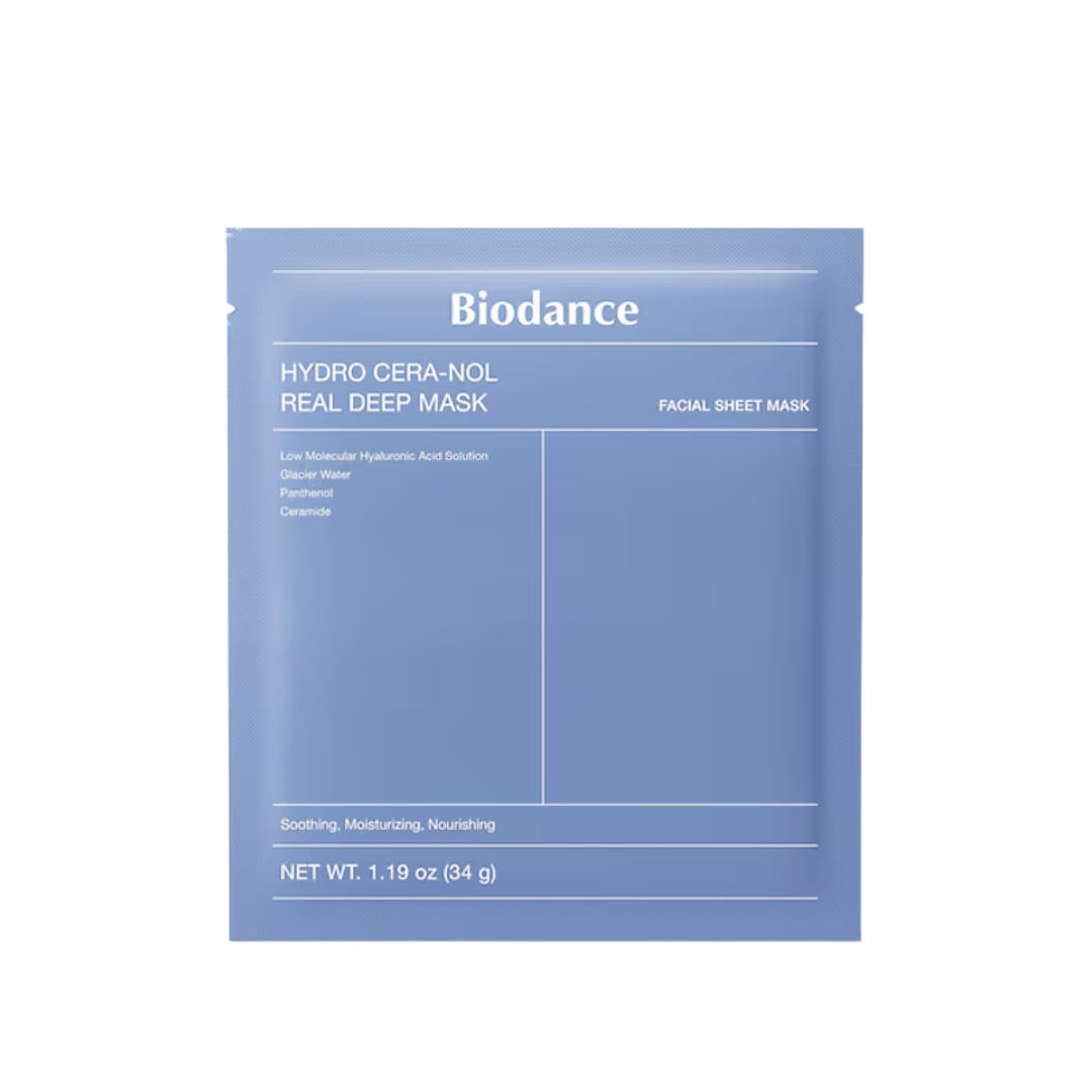 Biodance Hydro Cera-Nol Real Deep Mask Soothing And Strengthening Mask