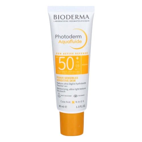 Bioderma photoderm aquafluid for sensitive skin spf50+ 40ml - Medaid International