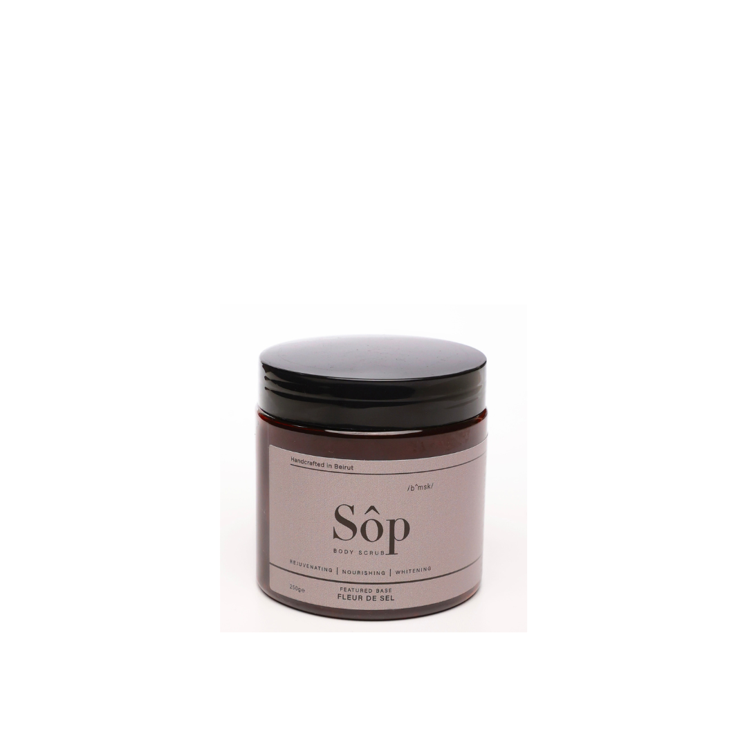 Atelier Beautanique Sop Black Musk Body Scrub 250g