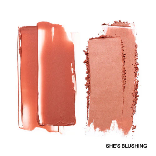 PATRICK TA DOUBLE TAKE CREME AND POWDER BLUSH - SHE'S BLUSHING -