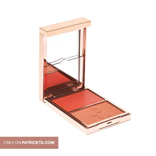 PATRICK TA DOUBLE-TAKE CREME & POWDER BLUSH - DO WE KNOW HER