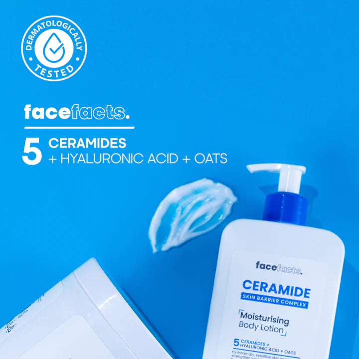 Face facts ceramide moisturizing body lotion 400ml