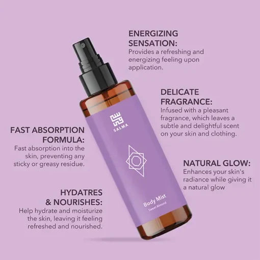 Refreshing Body Mist Sweet Almond - Medaid
