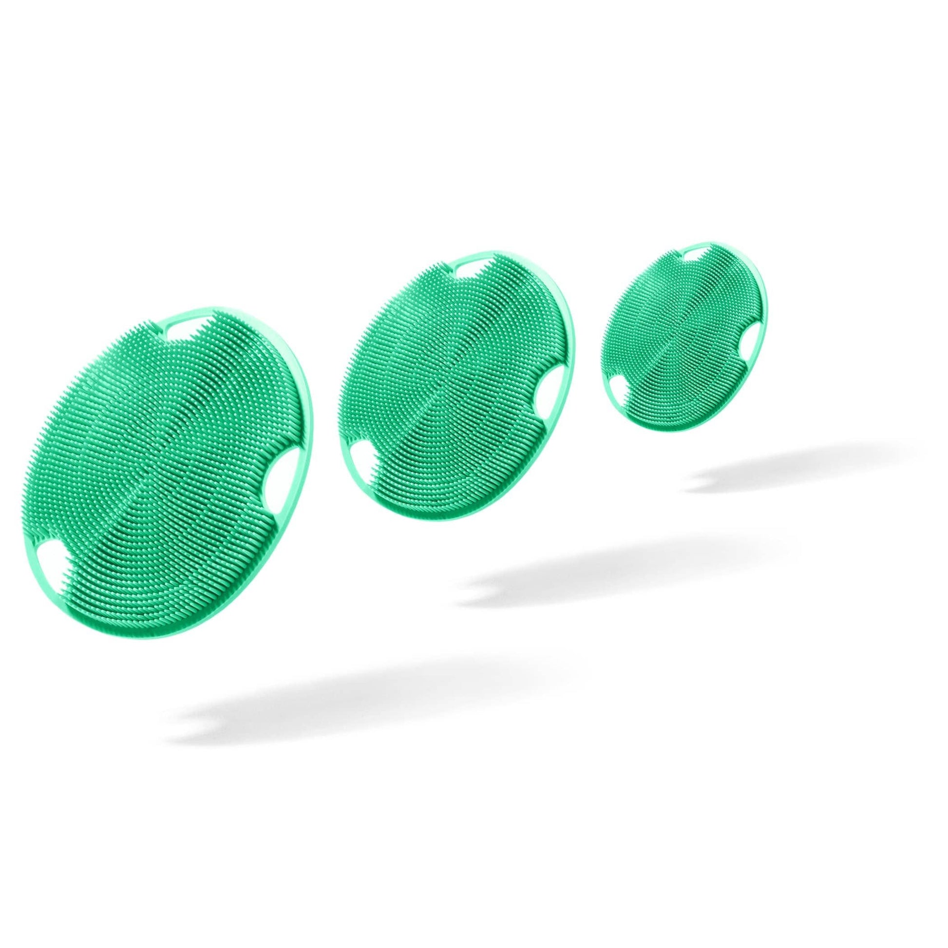 4 Month Plan - Flat Body Scrubber - Mint - BOE2000-07-3PK - Medaid International