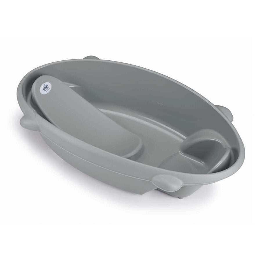 Cam - Baby Bollicina Bath Tub - Grey - Bath Time