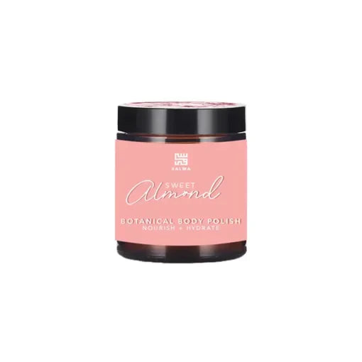 Botanical Body Polish Sweet Almond 200g – Salma Loves Beauty - Medaid