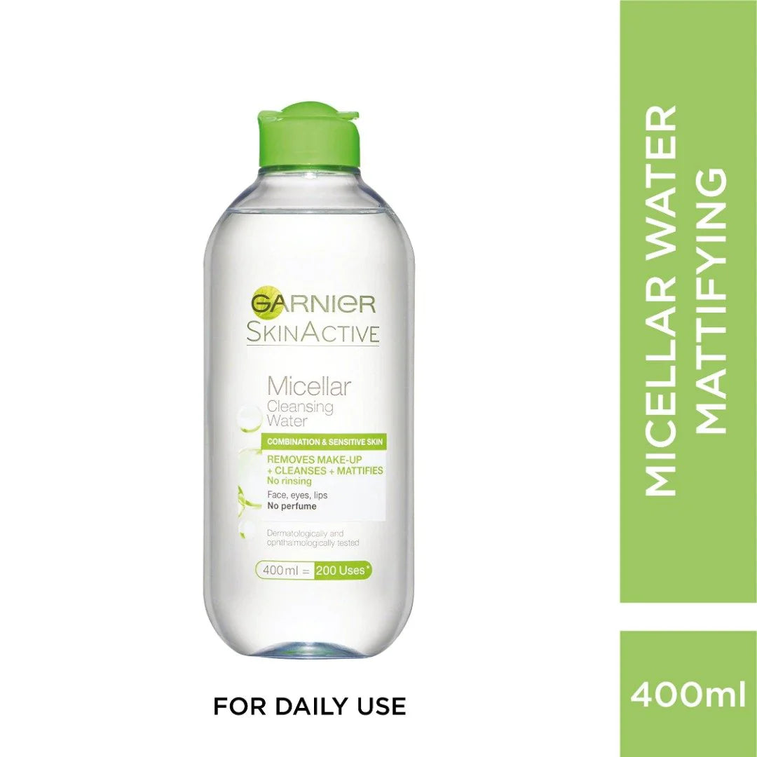 Garnier micellar cleansing water for combination and sensitive skin  400ml