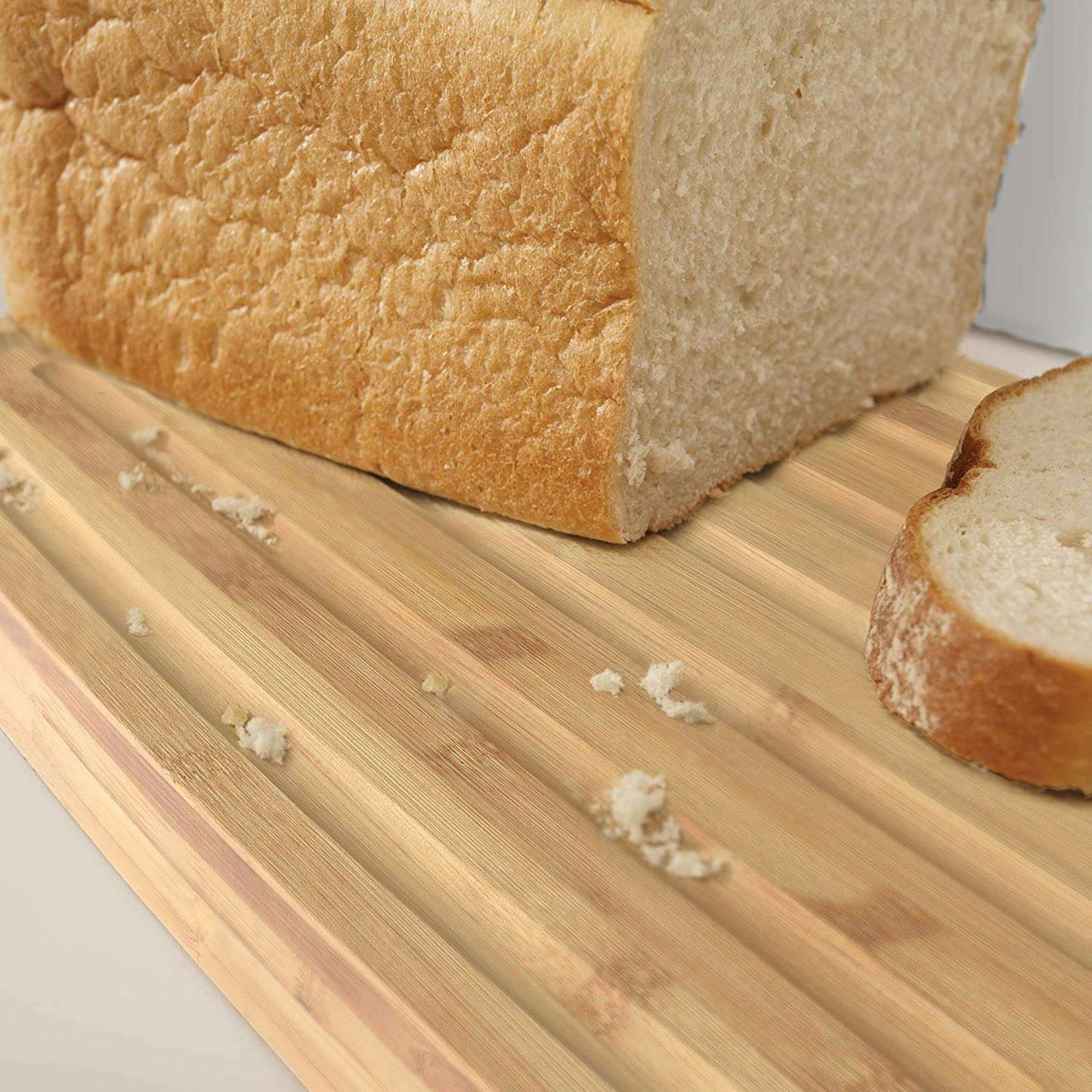 Bread Bin with Cutting Board Lid-Black - Medaid International