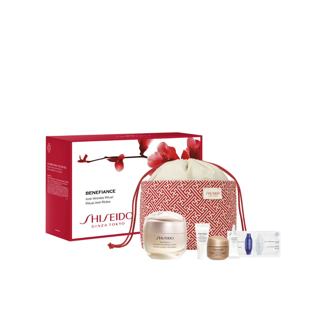Shiseido Benefiance Wrinkle Smoothing Pouch Set - Medaid International
