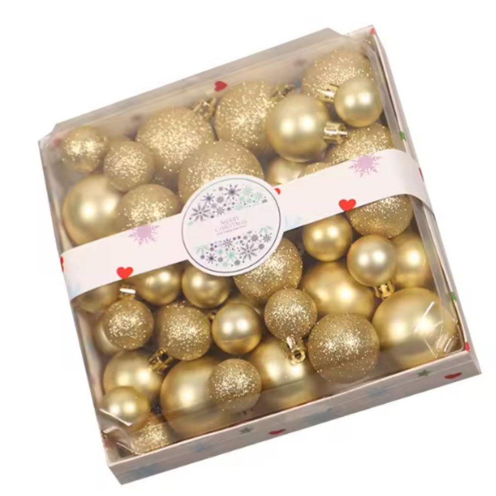 (Net) Gold Christmas Tree Balls Lebanon