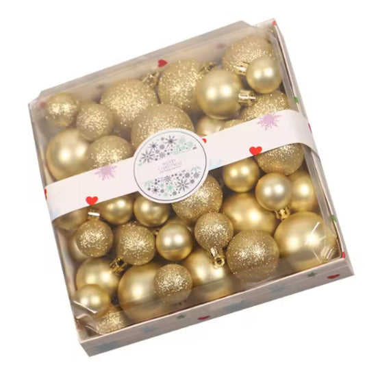 (Net) Gold Christmas Tree Balls Lebanon