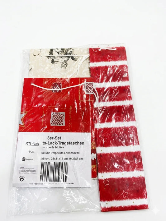SD Christmas Gift Bags Pack Of 3| SD In Lebanon
