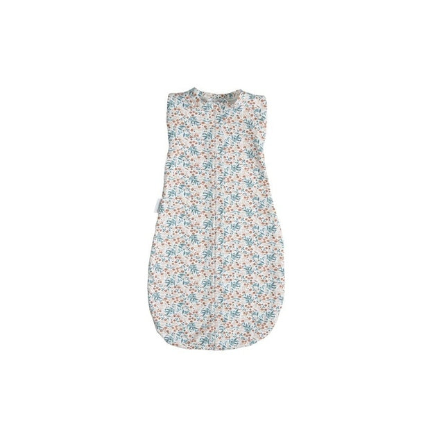 Sleeveless Organic Floral Baby Sleeping Bag