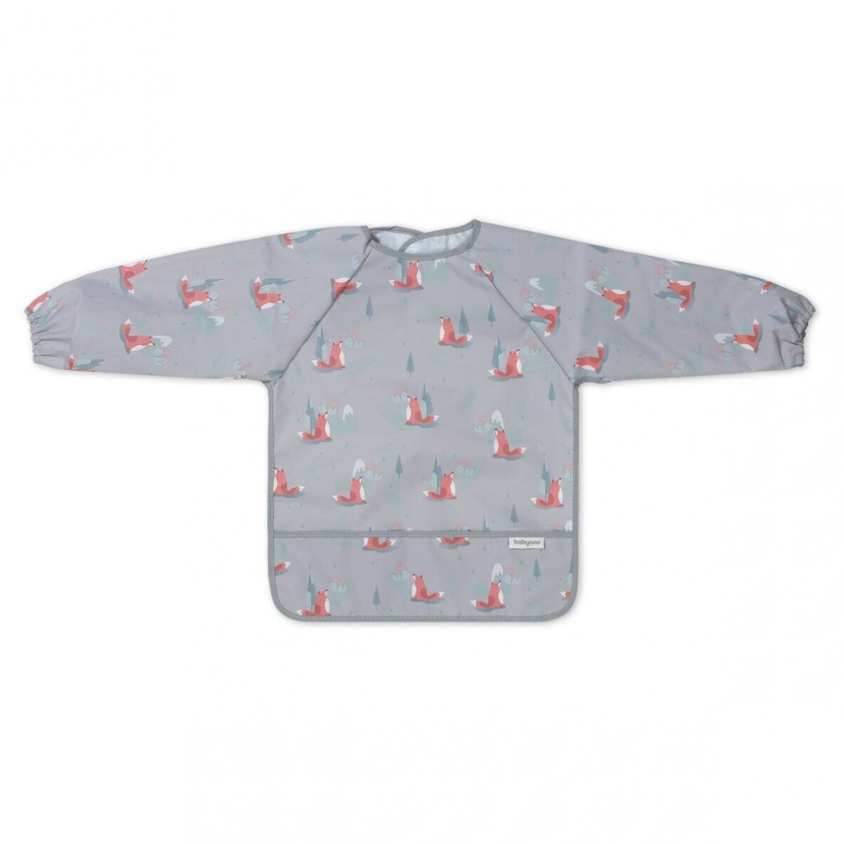 Babyono Long-Sleeve Bib: The Playful "FOX"