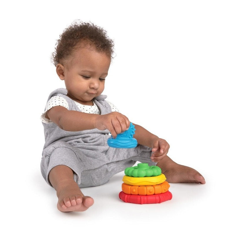 Stack & Teethe Multi-Textured Teether Toy