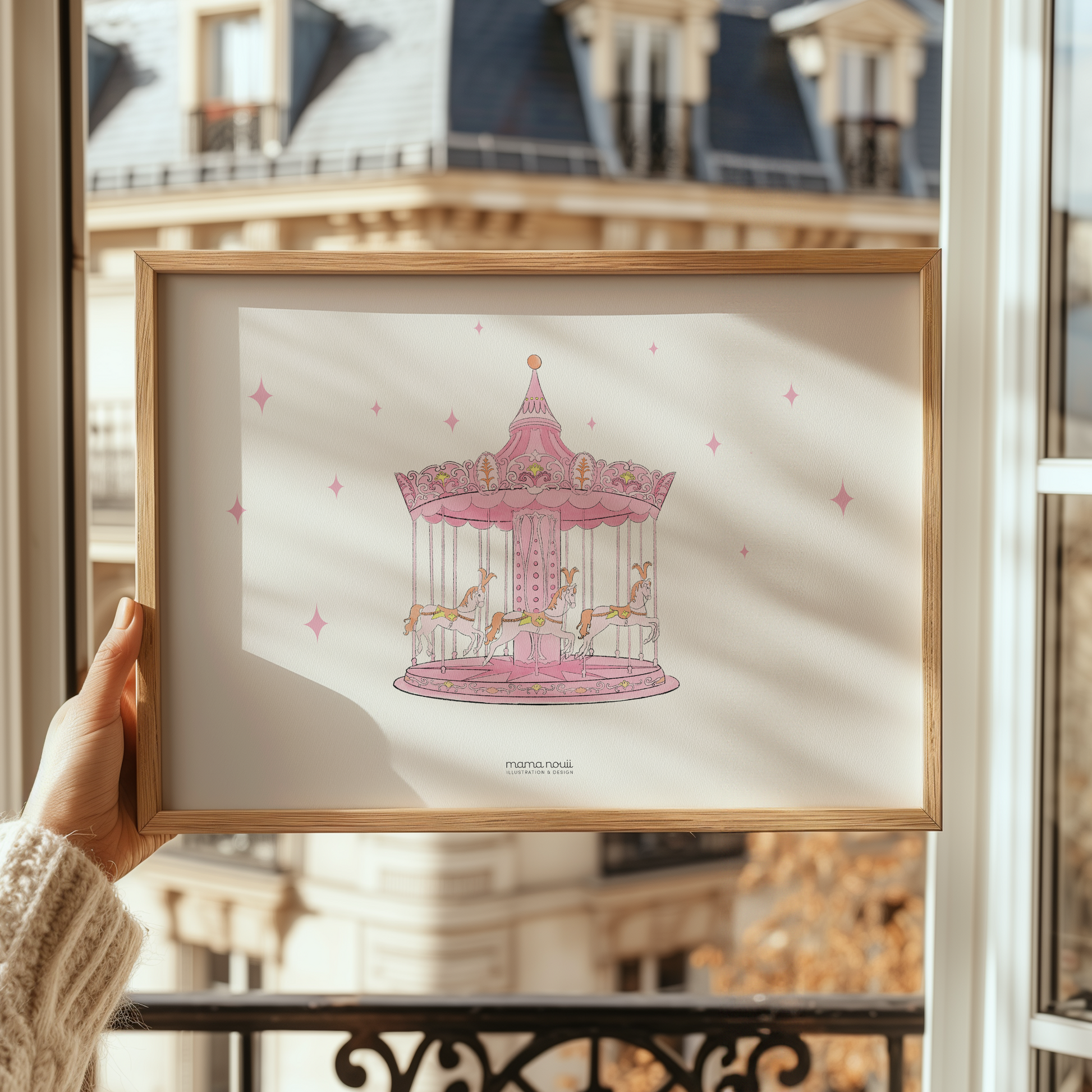 Carrousel Pink Orange